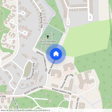 Karin Larssons Väg, Sköndal