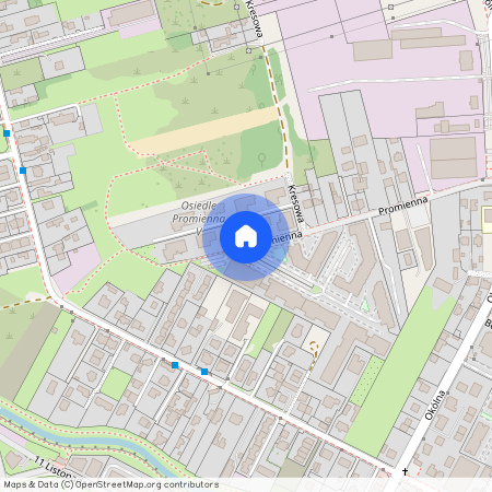 ul. Promienna, Marki, wołomiński, mazowieckie