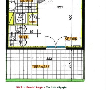 Location Appartement 1 pièce 21m² - Photo 6