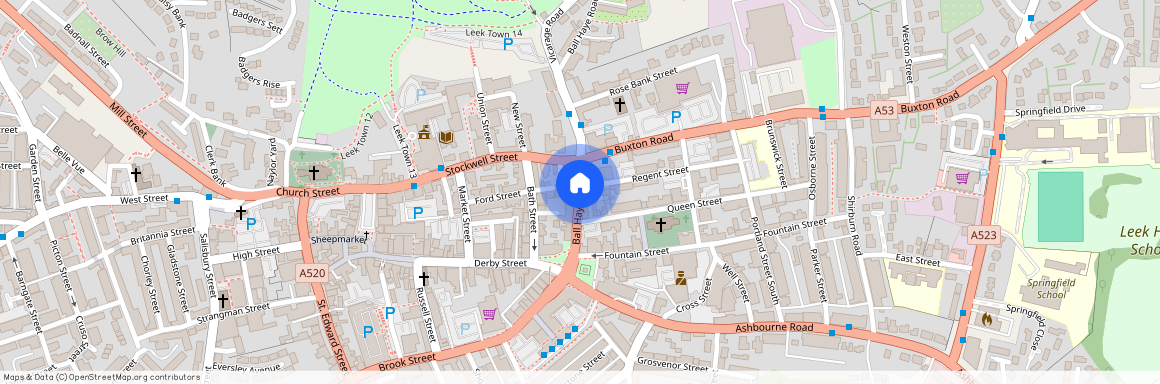 Sugden House, Leek, ST13