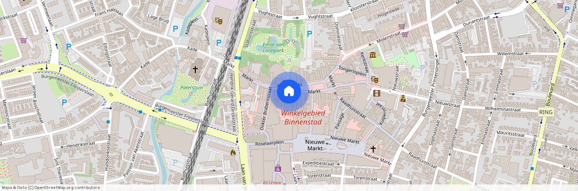 Centrum-Oud, 4701 PB, Markt, Roosendaal