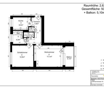 Erstbezug nach Generalsanierung: 2-Zimmer-Wohnung mit Loggia und Li... - Photo 2