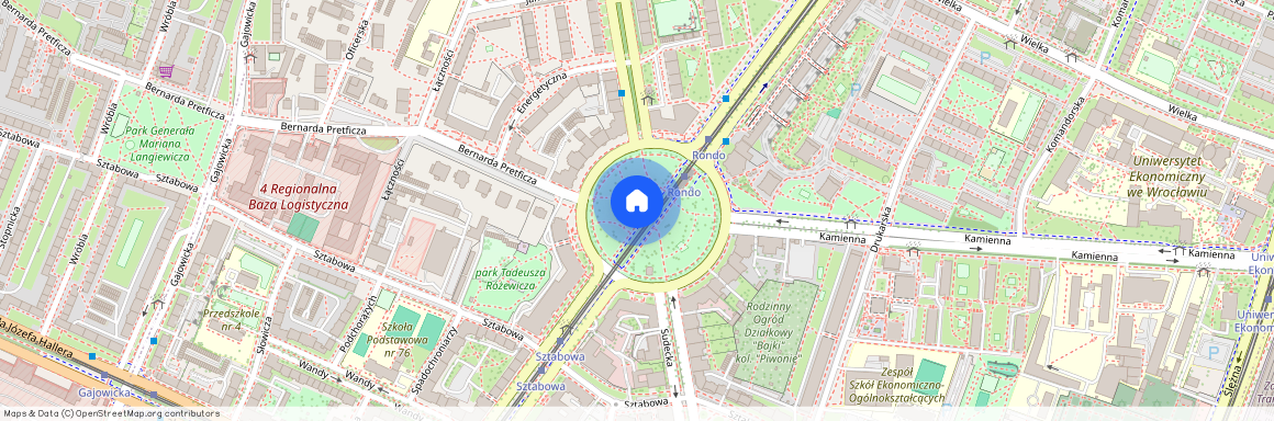 ok. Ronda Powstańców Śląskich, Powstańców Śląskich, Krzyki, Wrocław, dolnośląskie