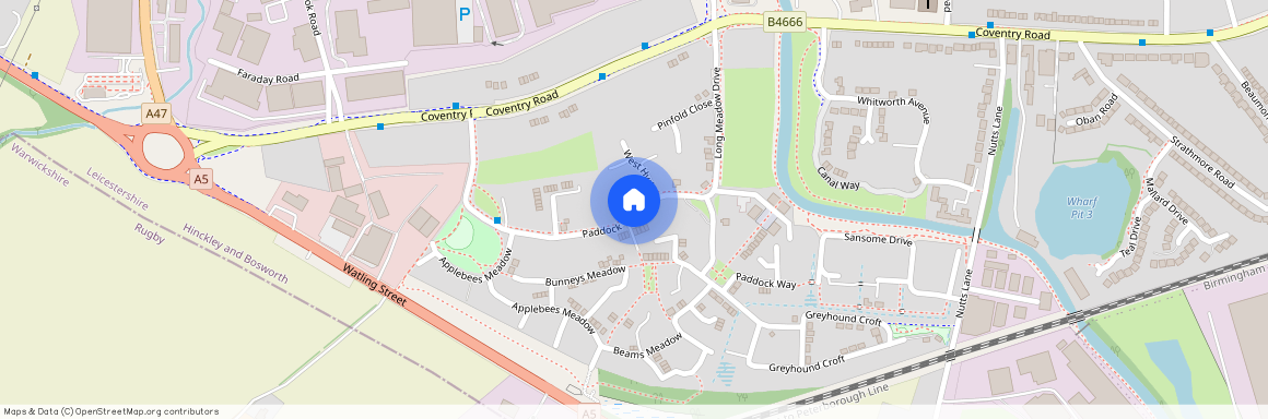 Paddock Way, Hinckley