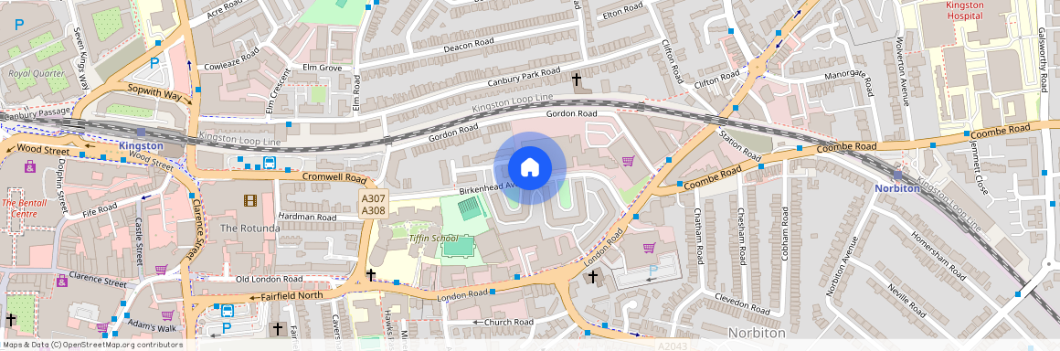 Gordon Road, Kingston Upon Thames, Surrey, KT2