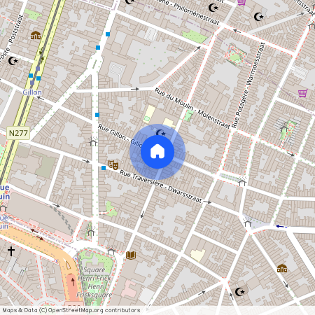 Rue Gillon, 84, 3, 1210, Saint-Josse-Ten-Noode