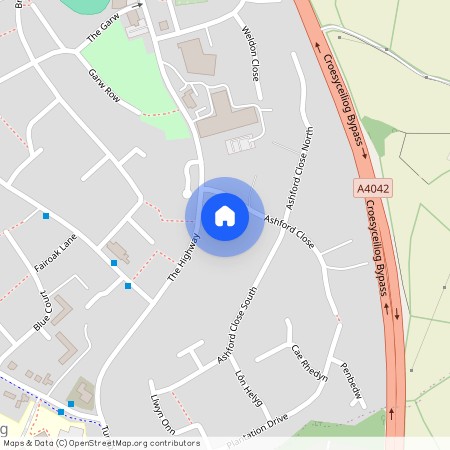 Ashford Close, Croesyceiliog, Cwmbran