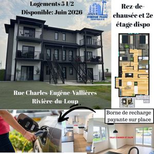 Grand 5 ½ Neuf| Idéal Pour Famille - Photo 3