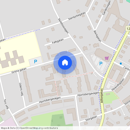 Alvesta Centrum, Kronoberg, Gröna Gatan 5 A