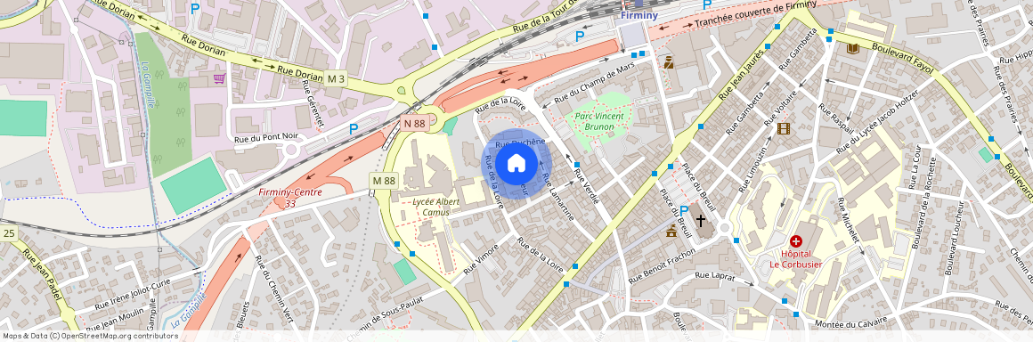 Loire (42), 8 RUE PASTEUR, 42700, Firminy