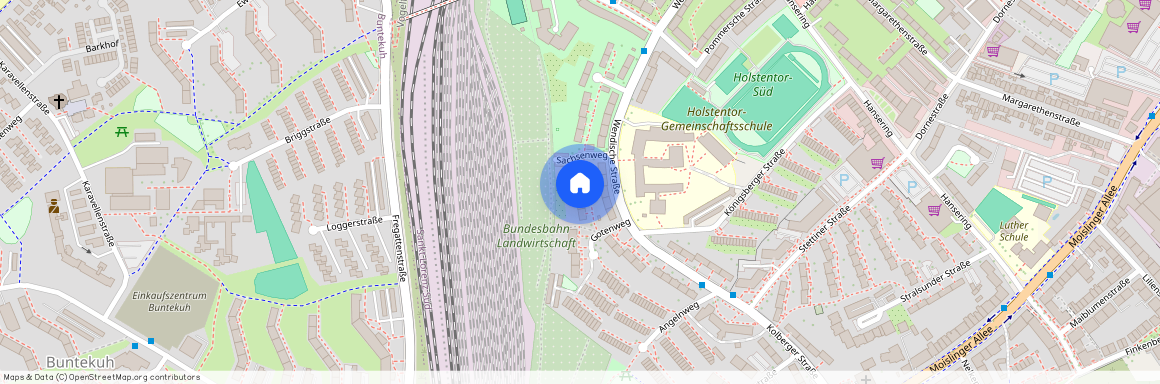 Sachsenweg 5, 23558 Lübeck OT St. Lorenz-Süd