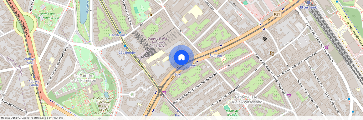 Boulevard Général Jacques, 96, 1050, Ixelles