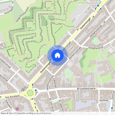 Statenkwartier, 6211 PP, Statensingel, Maastricht