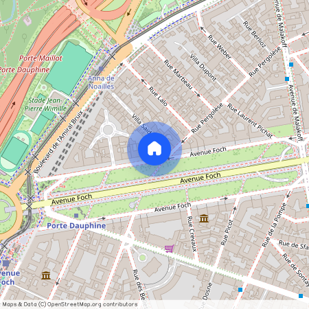 Porte Dauphine, Paris 16Ème