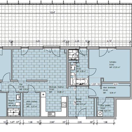 4-Zimmer-Penthouse-Wohnung mit XXL-Dachterrasse ! Neubau ! Mietwohnungen in Fallersleben - Photo 4