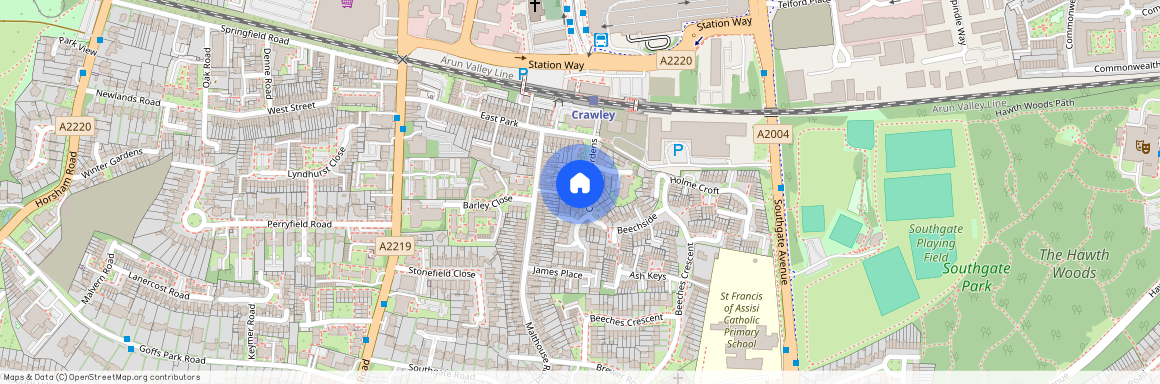 Clitherow Gardens, Southgate, RH10