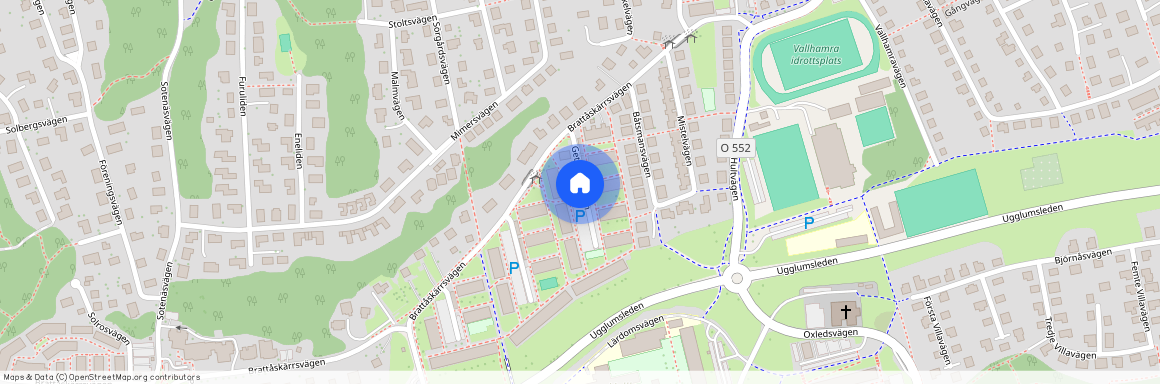 Getekullsvägen, Sävedalen