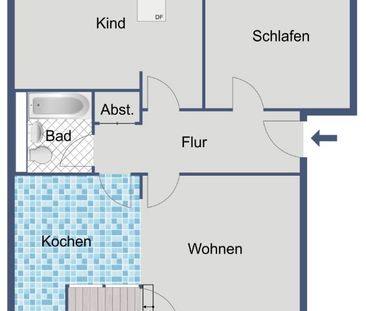 Geräumige Dachgeschosswohnung zum Wohlfühlen - Foto 1