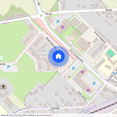 ul. Modrzewiowa, Osiedle Generała Jerzego Ziętka, Bytom, śląskie