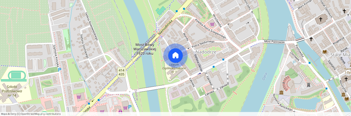 ul. Licealna, Nadodrze, Opole, opolskie