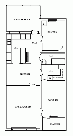 Kruthornsgränd 16, 826 35, SÖDERHAMN, Sverige - Foto 5
