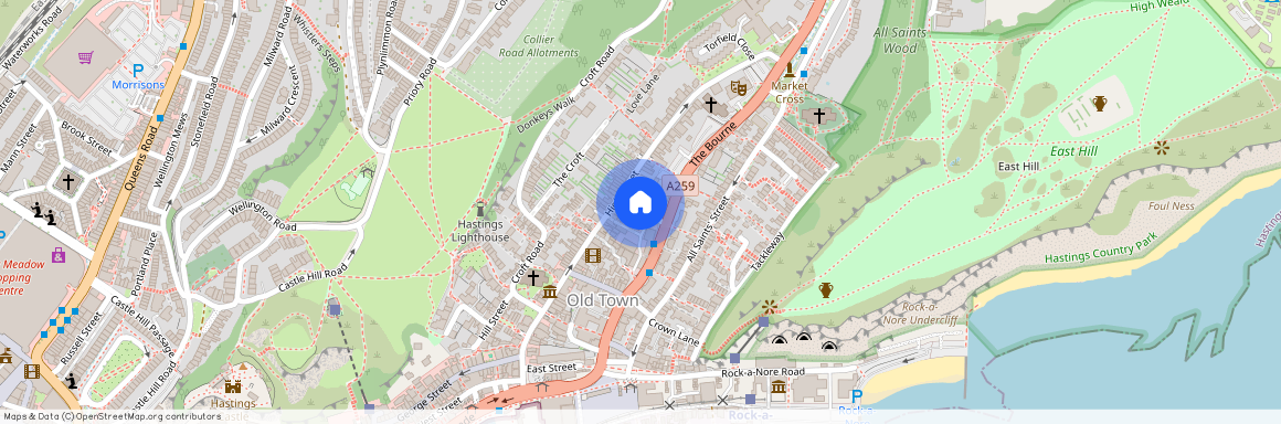 Roebuck Street, Hastings TN34