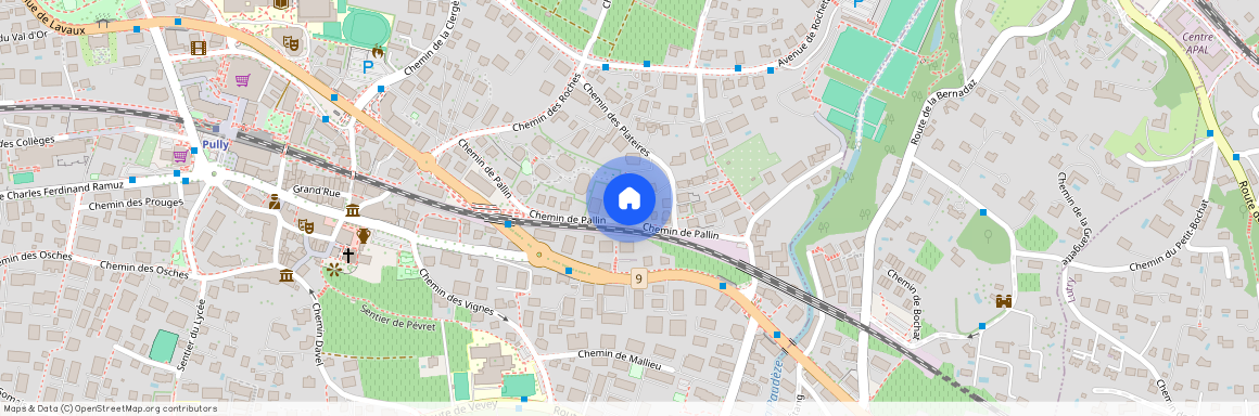 Chemin de Pallin 25, 1009 Pully