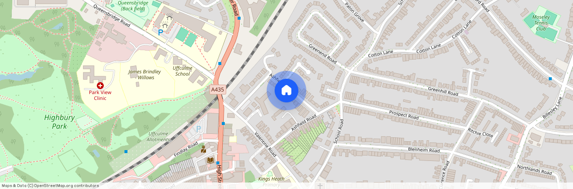 Ashfield Avenue Kings Heath B14 7AT