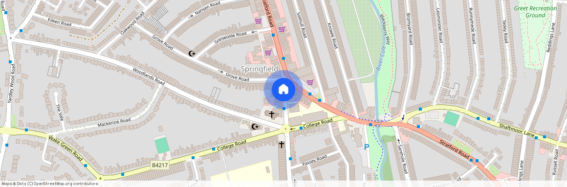 Springfield Road, Moseley, Birmingham B13 9NY