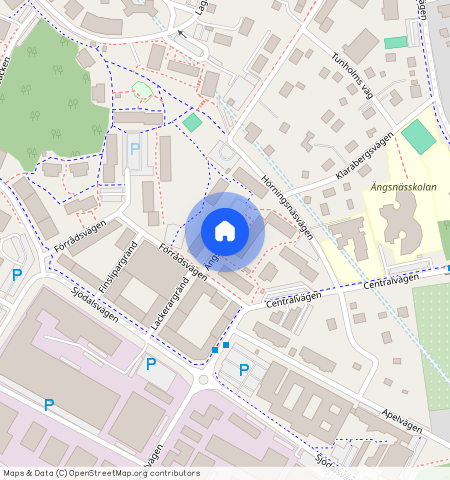 Ängsnäsvägen, Huddinge