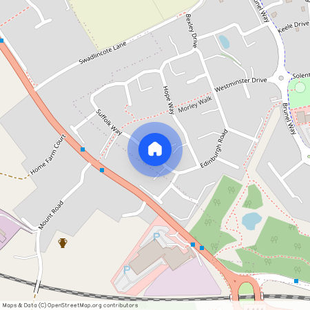 Suffolk Way, Swadlincote DE11