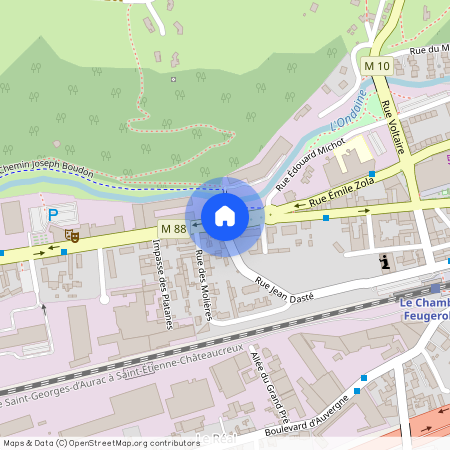 42500, Le Chambon-Feugerolles