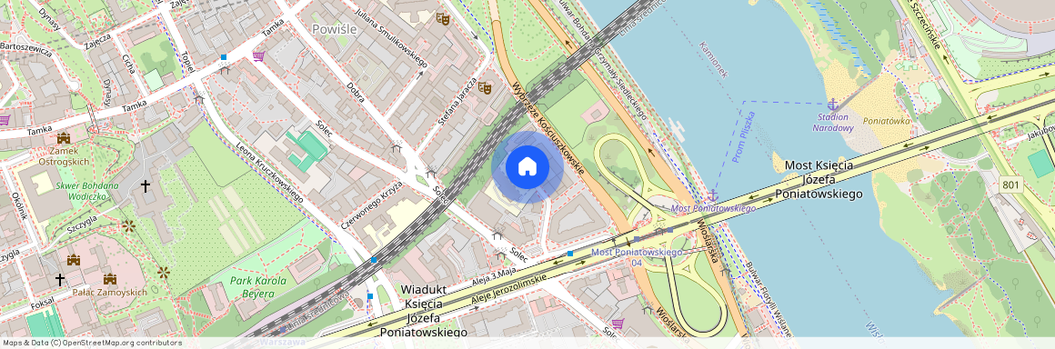 ul. mjr. Henryka Sucharskiego, Solec, Śródmieście, Warszawa, mazowieckie