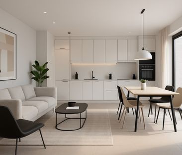 Nieuwbouw, 1 slaapkamer appartement te huur in de Panne - Foto 3