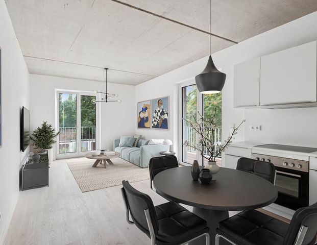 Stilvoll Wohnen - 3-Zimmer Terrassenwohnung mit Garten - Photo 1