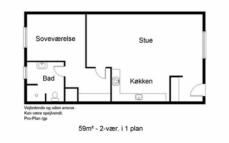 Dejlig 2 værelses rækkehus i Viby J - Photo 5