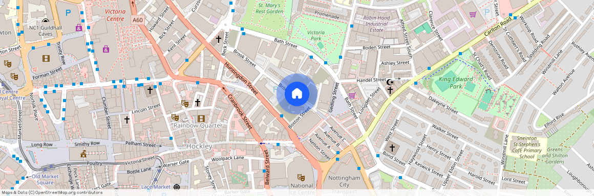 Boston Street, Nottingham NG1 1BG, United Kingdom