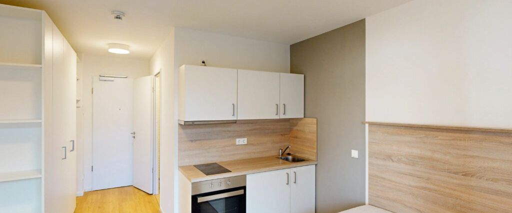 Voll möbliert und in bester Lage - Stilvoll eingerichtetes 1-Zimmer-Apartment im elevon! - Photo 1