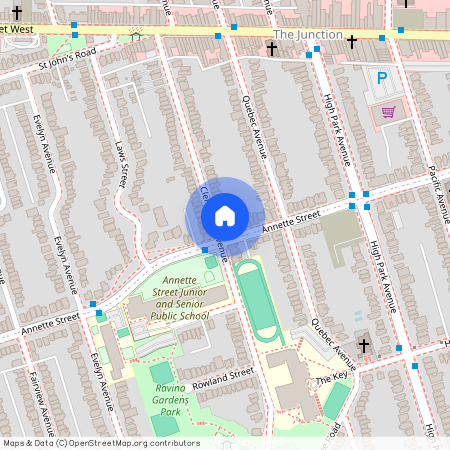 262 Annette Street Unit# Lower, Toronto