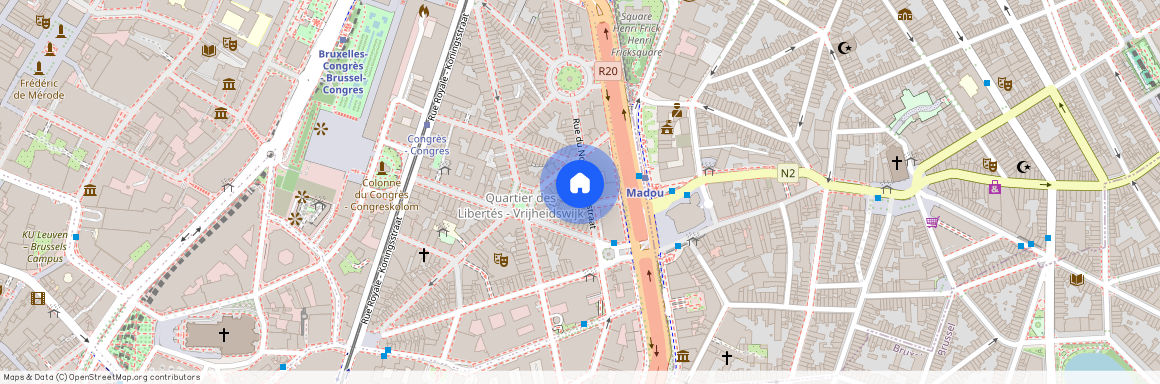 Rue du Nord, 35, 44, 1000, Bruxelles