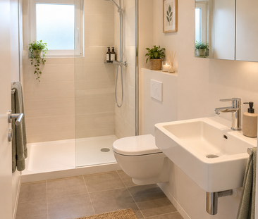 "ERSTVERMIETUNG exlusive 3½-Zimmer-Dach-WHG im Holligen-Quartier" - Photo 3