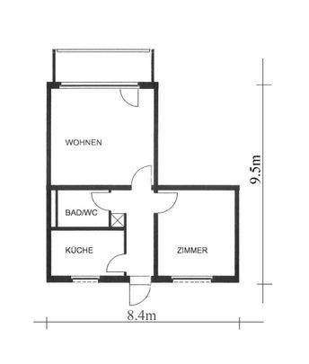 Gemütliche, zentral gelegene Wohnung nahe Shoppi-Tivoli - Foto 1