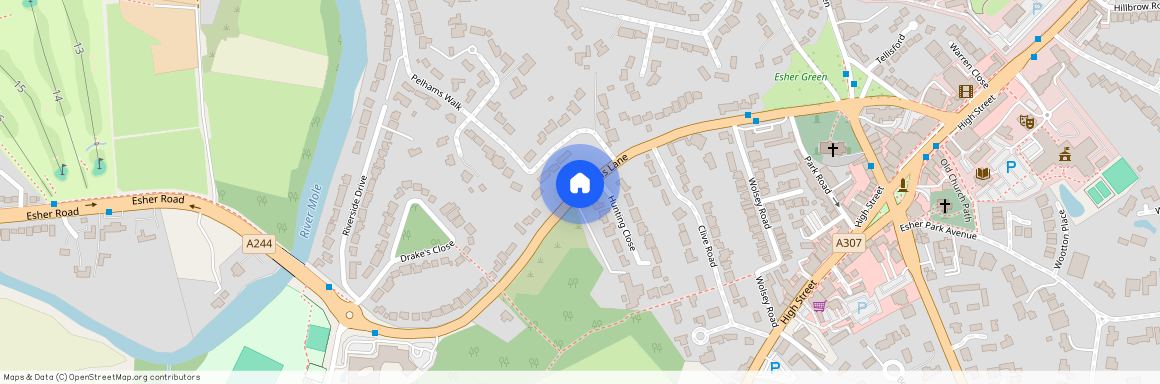Lammas Lane, Esher, Surrey, KT10