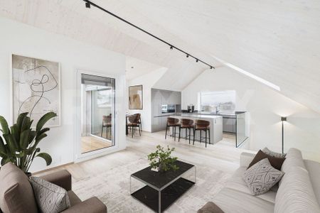 NEUBAU Superschöne 3.5 Zimmer Dach-Maisonettewohnung mit Balkon in Lachen SZ zu mieten - Photo 2