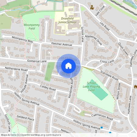 4 Hallam Court, Pembroke Road, Dronfield, Derbyshire S18 1WN