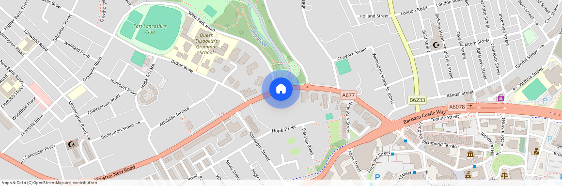 Flat 6 Oakfield House, Preston New Road, Blackburn. BB2 6AY