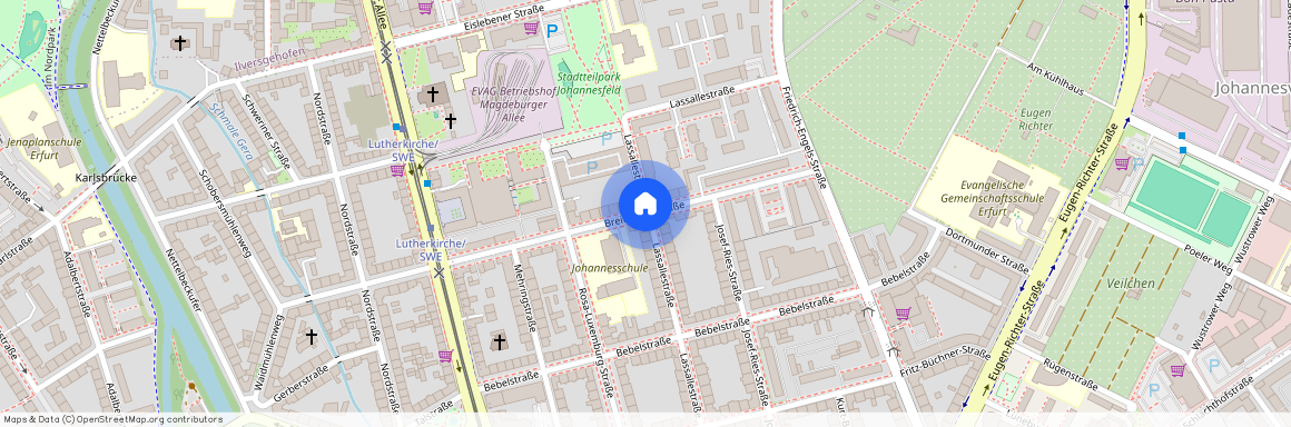 Lassallestraße, 99086, Lassallestraße    Erfurt  Johannesplatz