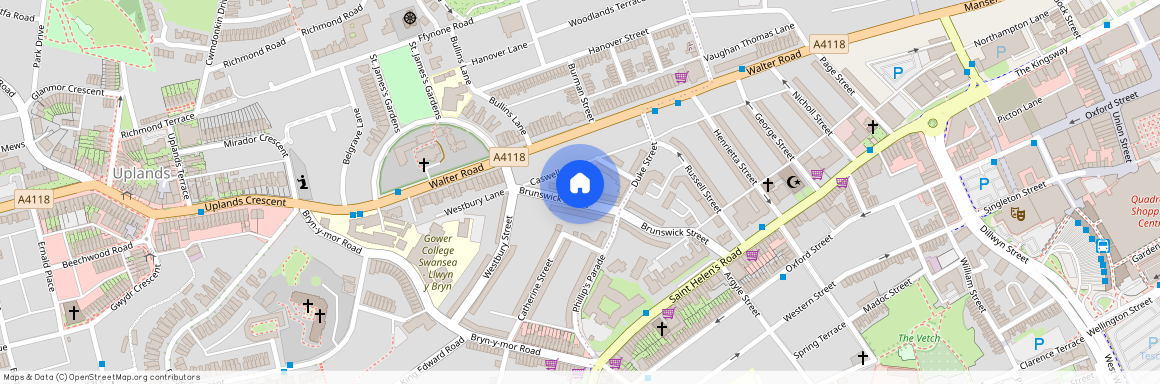 Brunswick Street, Swansea, SA1