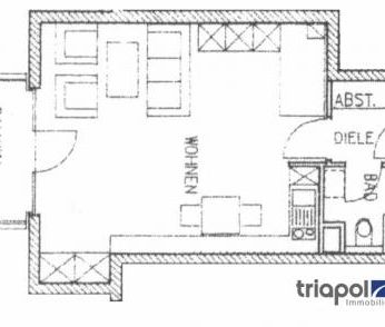 Hübsche 1-Zi-Wohnung mit Laminatboden und Balkon in ruhiger und grüner Lage. - Photo 4