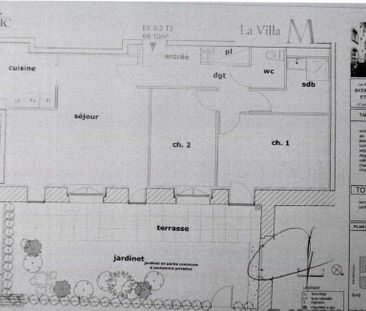 Appartement type 3 en rez-de-jardin avec parking et cave - Photo 2